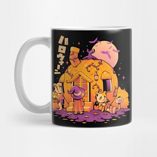 Purrpkin House - Cute Cat Halloween Gift Mug